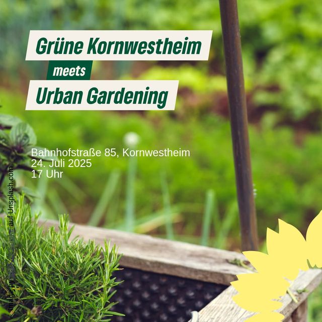 Grüne Kornwestheim meets Urban Gardening